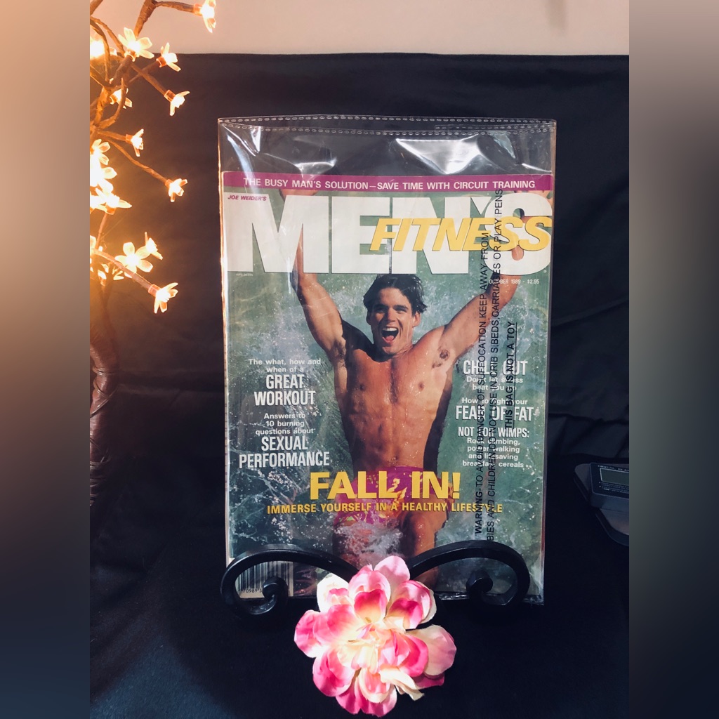 Mens Fitness Magazine  October 1989 Issue